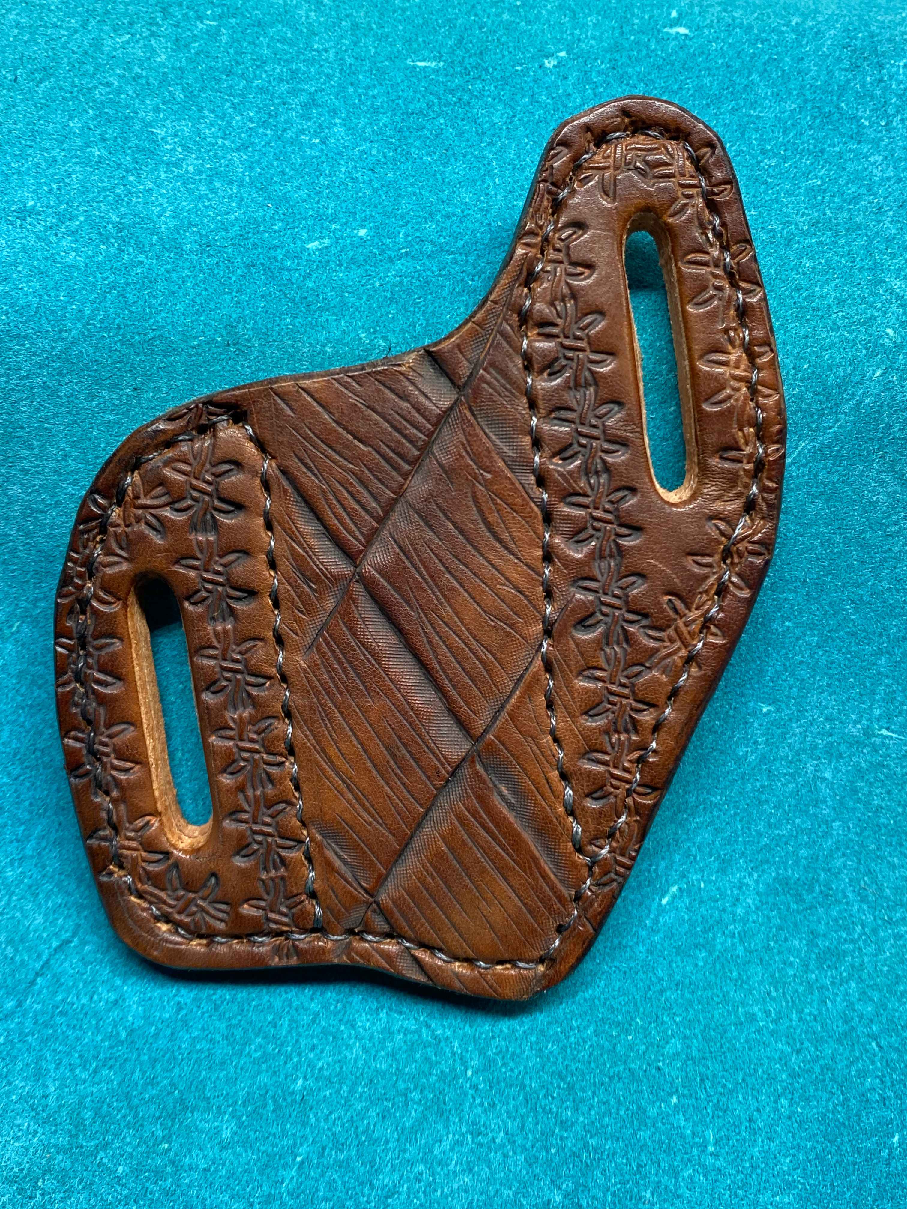 Designed Double belt loop pocket knife sheath