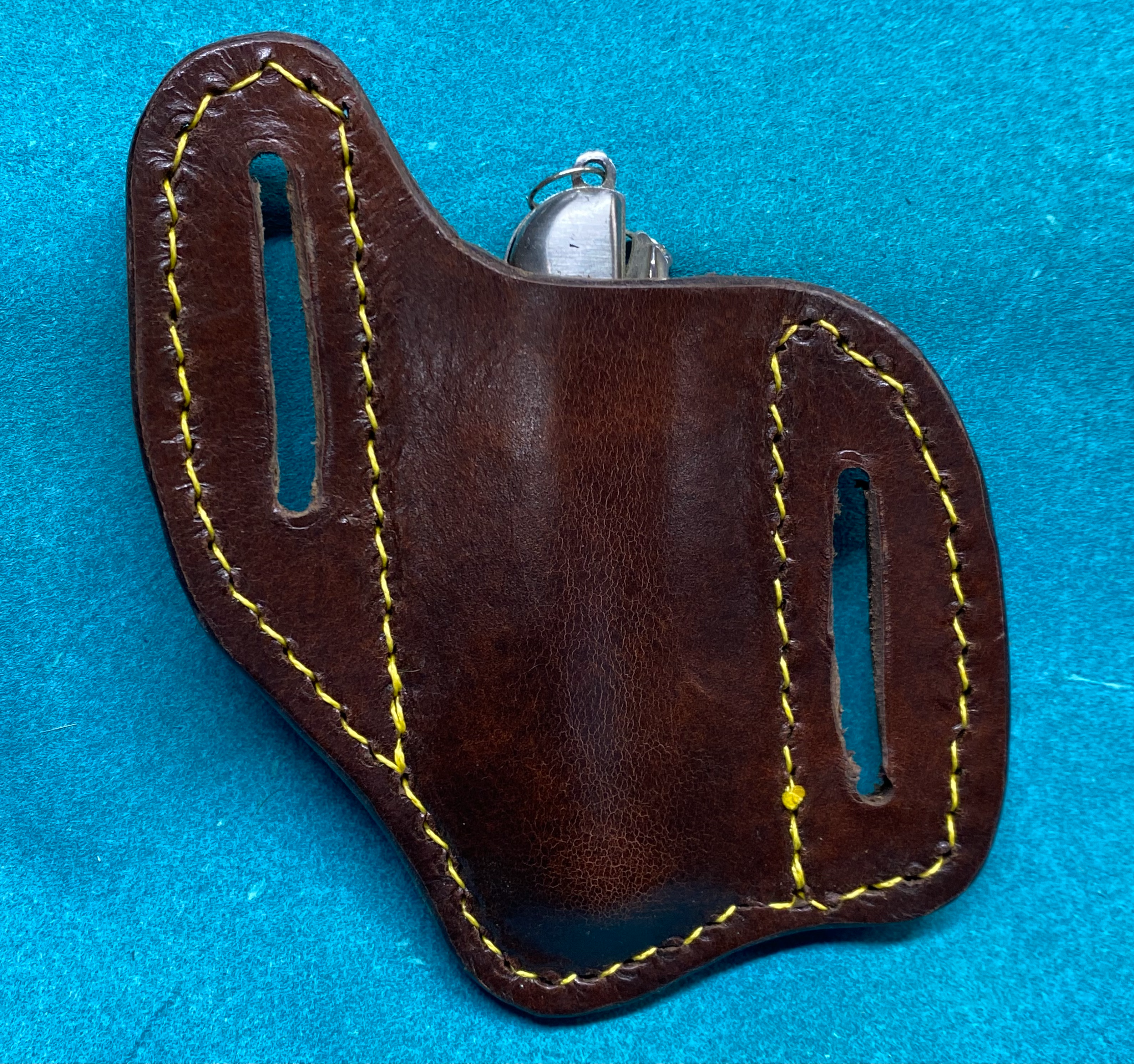 Double Belt loop pocket knife sheath