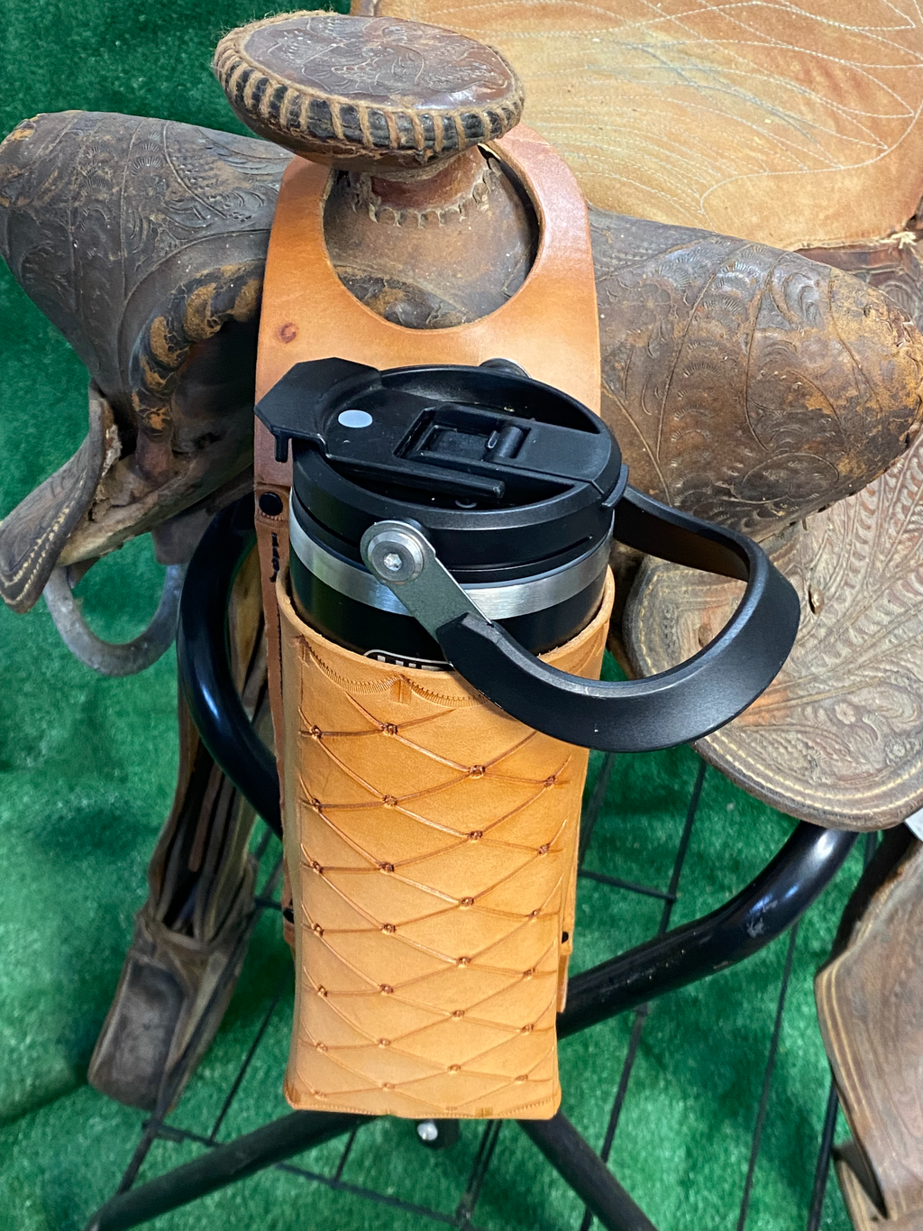 Over the Horn Water Bottle Holder