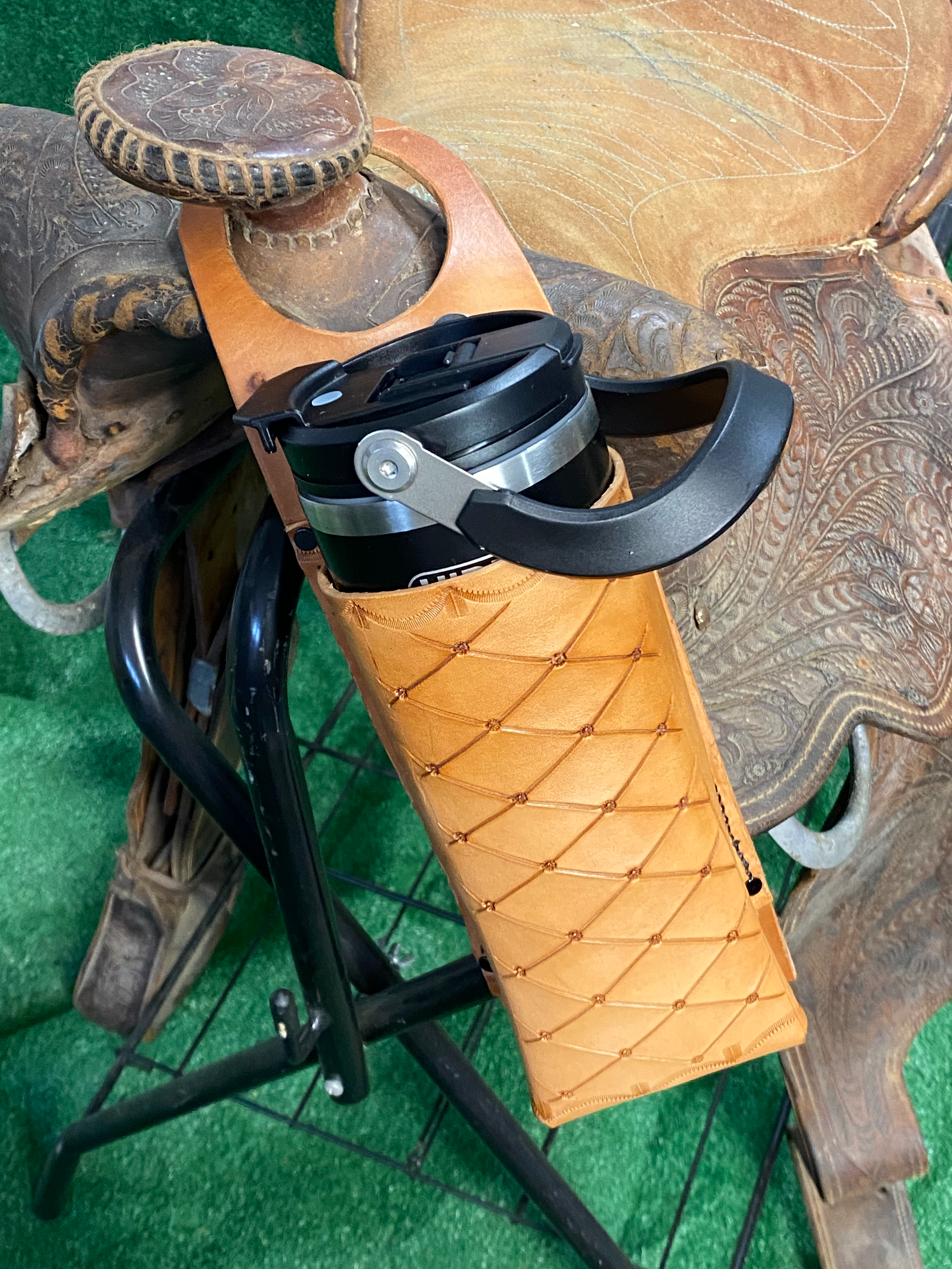 Over the Horn Water Bottle Holder