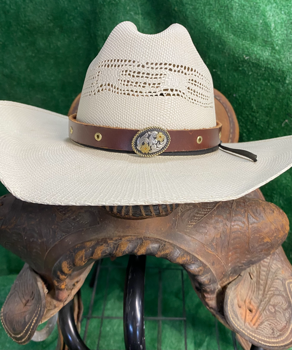 Full Leather Hat Bands