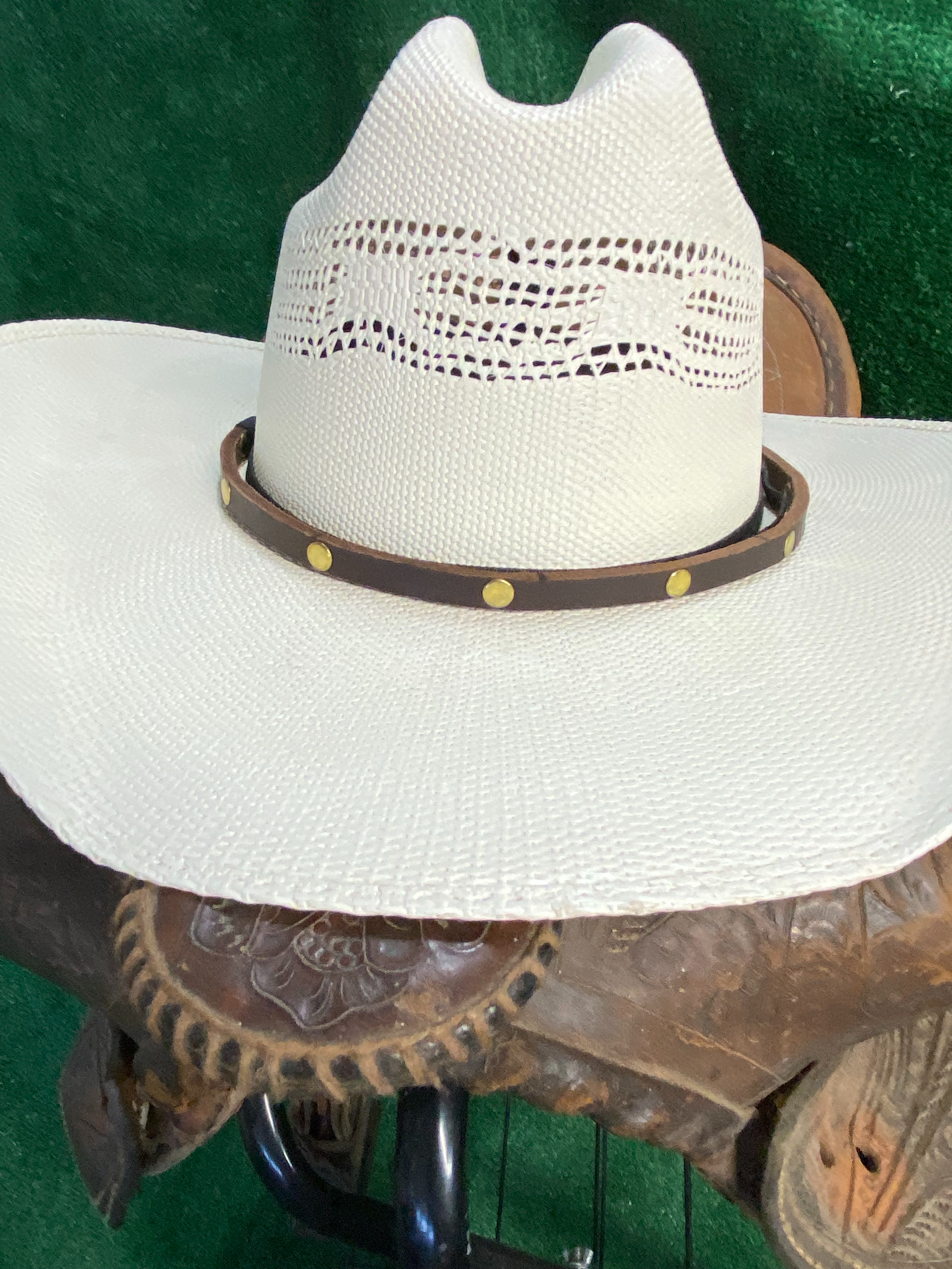 Full Leather Hat Bands