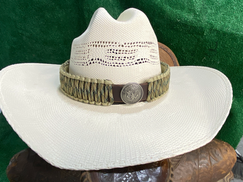 Army Green Hat Band
