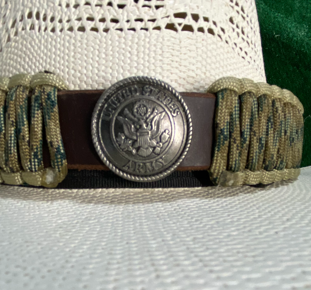 Army Green Hat Band